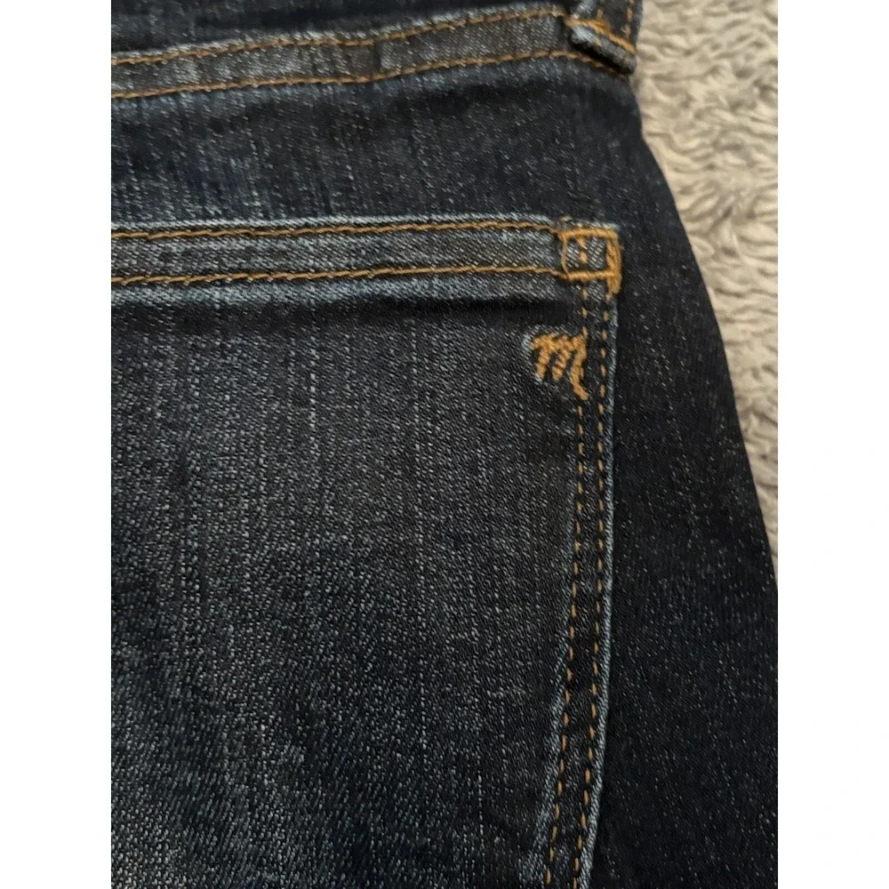 Madewell Alley Straight Denim Jeans Dark Wash Blue Womens Size 24